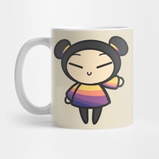 Sunset Vaporwave Pucca Mug